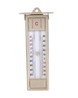 αναλογικό θερμόμετρο μέγιστης-ελάχιστης θερμοκρασίας (MIN-MAX)