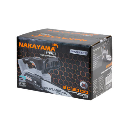αλυσοπρίονο μπαταρίας κλαδευτικό – NAKAYAMA EC3000 – με λάμα 20cm – (σώμα χωρίς μπαταρία)